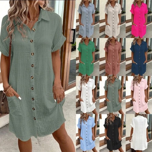 Women ladies loose short - ladies,