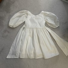 Girls age 10 Next Ivory Satin