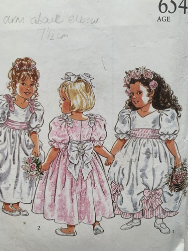 Vtg new look 6545 girl - vtg,
