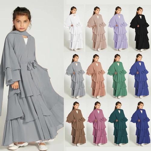 Kids girls ruffles muslim - kids,
