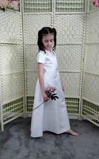 White, Girls Occasion Dress