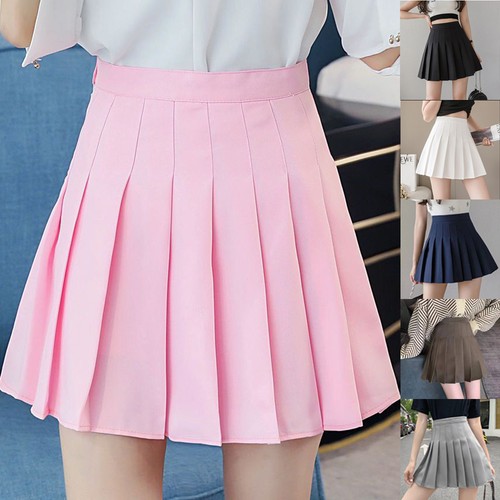 Girls all round pleated school - pleated,